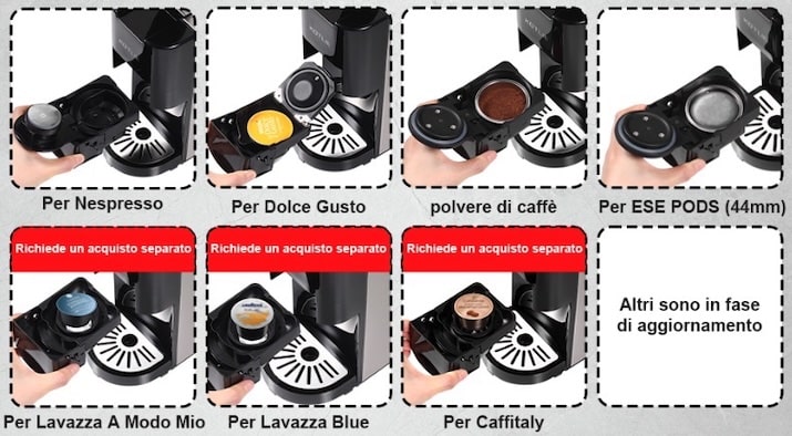 migliori macchine da caffè a cialde Kotlie AC-513K