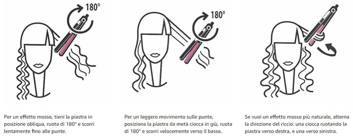 migliori piastre per capelli bellissima imetec creativity b9 300