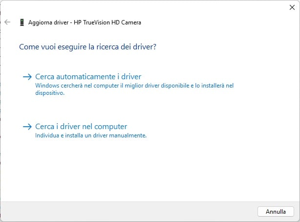 aggiornare i driver su windows 11 con gestione attività