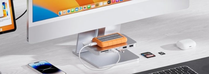aggiungere porte usb e micro sd su imac con pulwtop bh195c