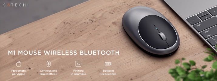 migliori mouse per mac satechi m1