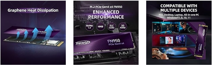 migliori ssd interni Fikwot FN950