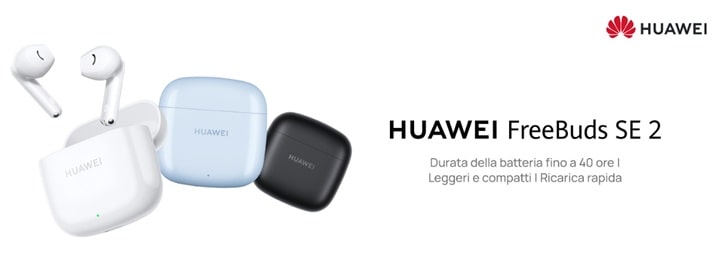migliori auricolari per iphone Huawei FreeBuds SE 2