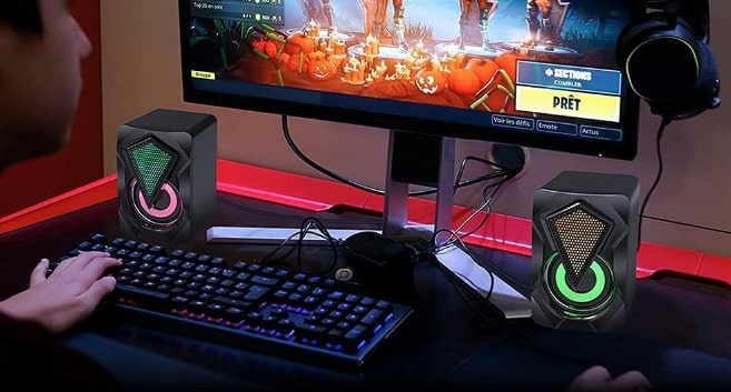 migliori altoparlanti da gaming njsj h128