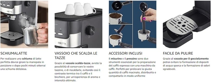 migliori macchine da caffè a cialde beper duetta