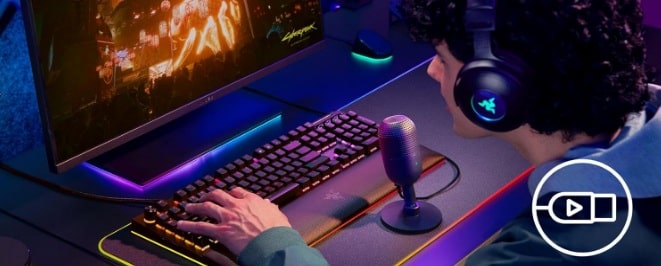 Razer Seiren V3 Mini migliori microfoni usb da gaming