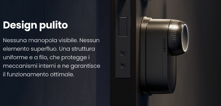 milgiori serrature smart SwitchBot Lock Ultra Vision Combo