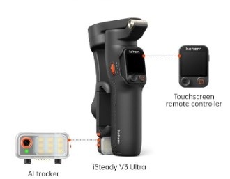 migliori gimbal per smartphone Hohem iSteady V3 Ultra