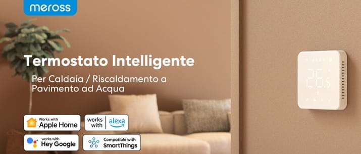 migliori termostati intelligenti Meross MTS200B