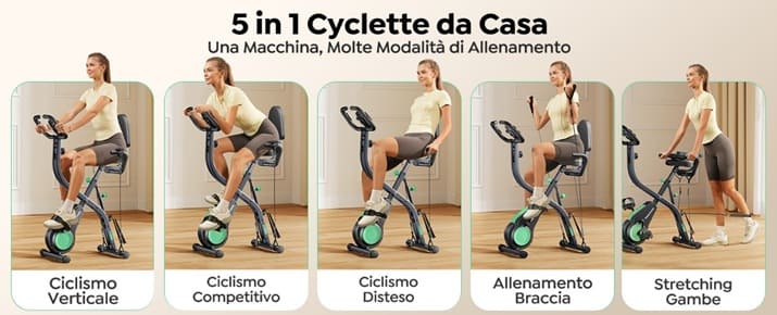 migliori cyclette Toputure TEB4