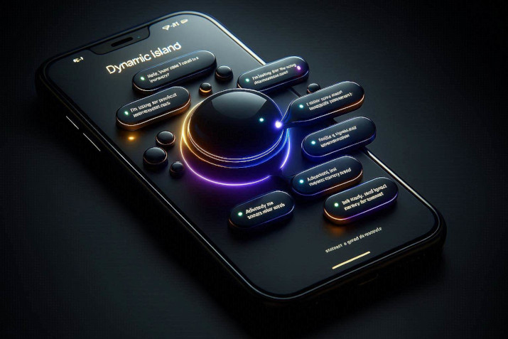Il nuovo design di Siri in stile chatbot espanso nella Dynamic Island su iOS 27