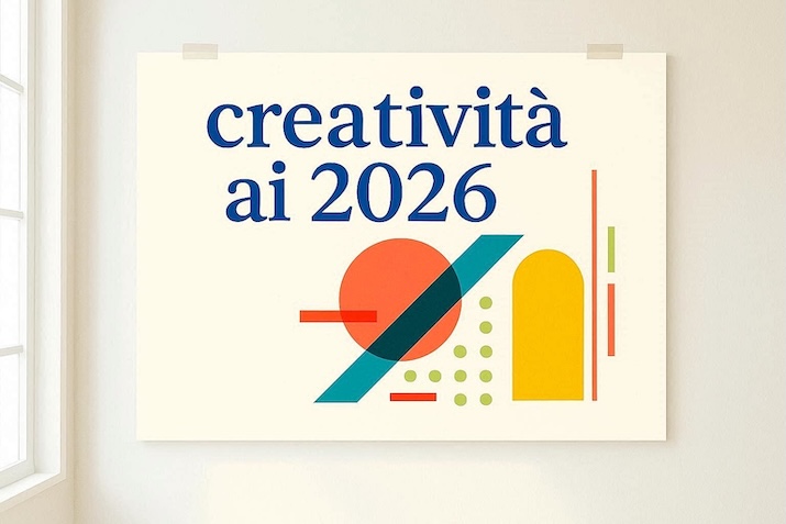 Esempio di poster con testo leggibile creato con AI per creare immagini gratis