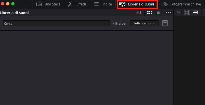 sound library su davinci resolve