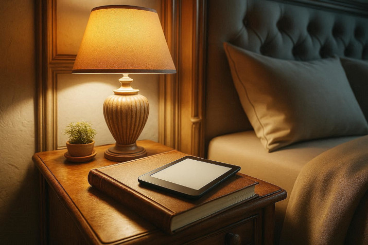 Comprare un kindle o un libro cartaceo a confronto sul comodino