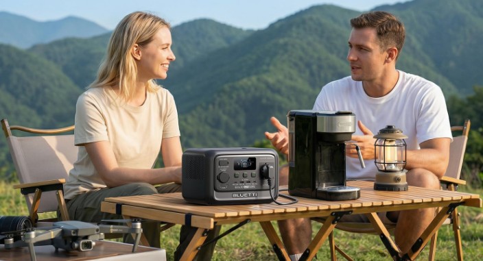 migliori power station portatili per campeggio bluetti elite 30 v2