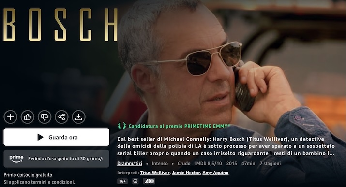 serie tv bosch su prime video