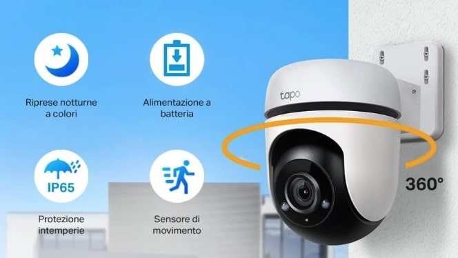 migliori telecamere da esterno TP-Link Tapo C500