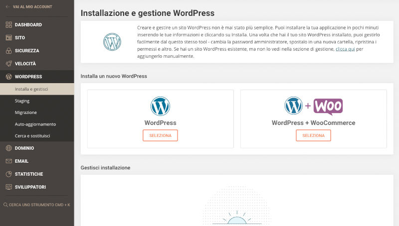 wordpress su siteground