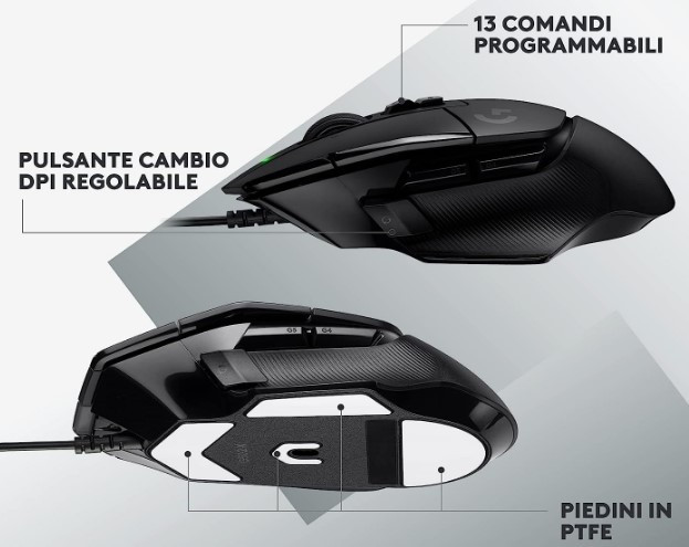 migliori mouse da gaming Logitech G G502 X