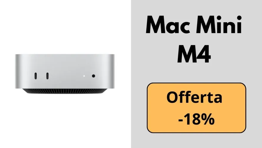 mac mini m4 in offerta