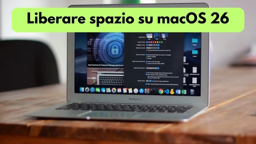 liberare spazio su macos 26