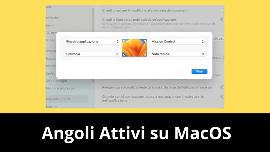angoli attivi mac