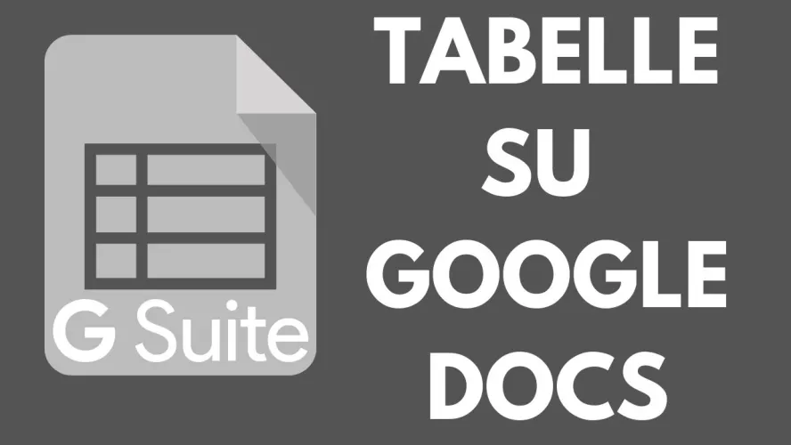 tabelle google docs
