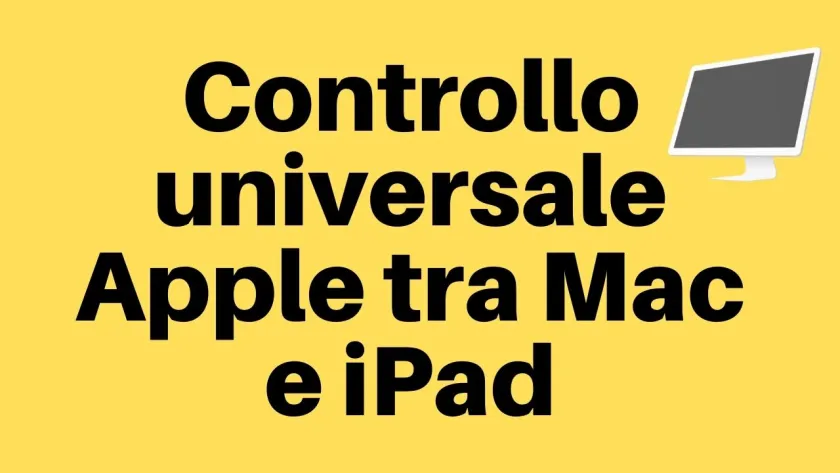 controllo universale apple