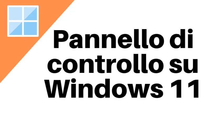 pannello controllo windows 11