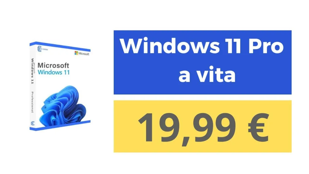 windows 11 pro sconto