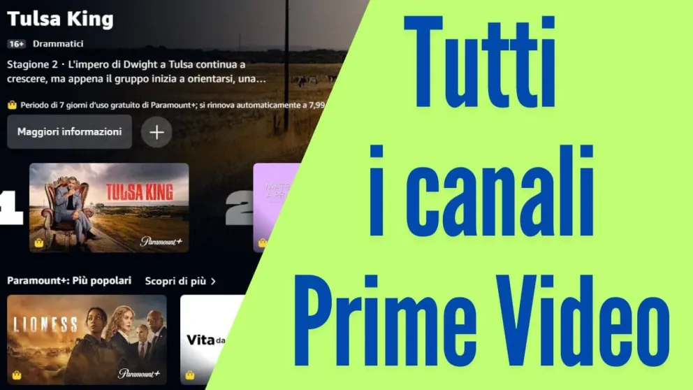 canali prime video