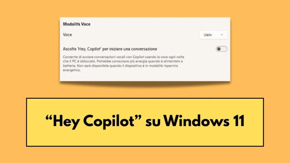 hey copilot windows 11