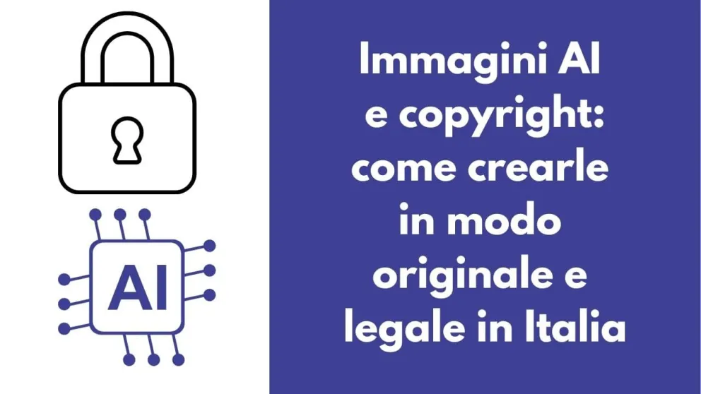 immagini ai e copyright