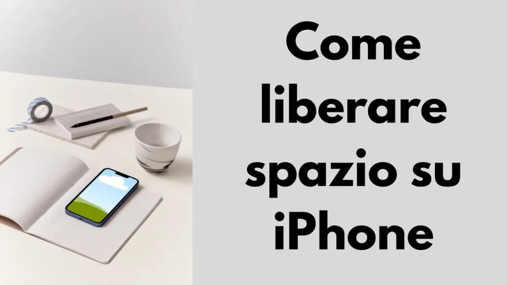 Come liberare spazio su iPhone