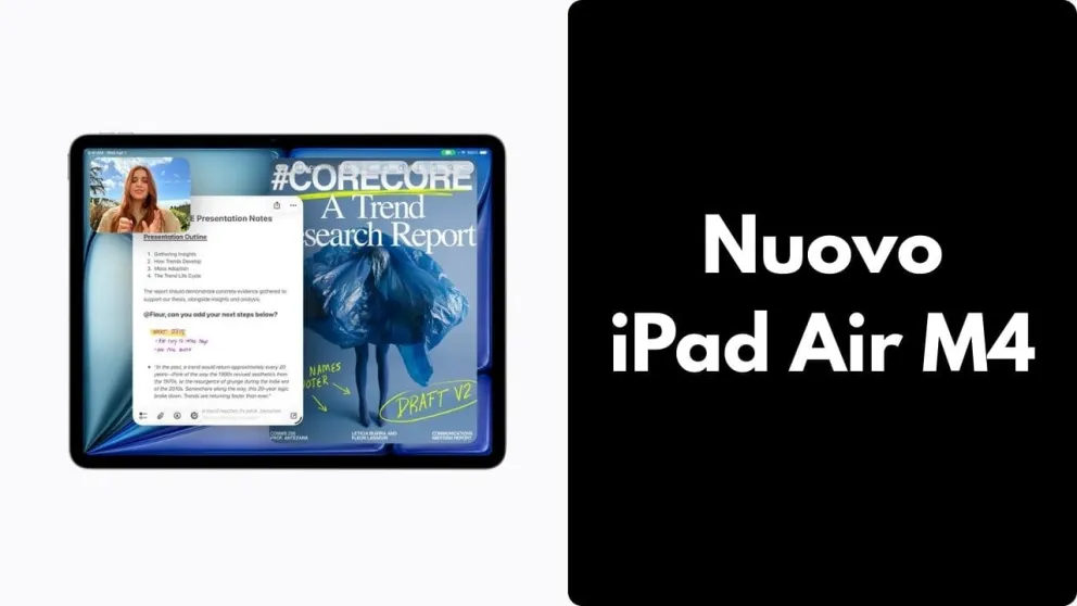 nuovo ipad air m4