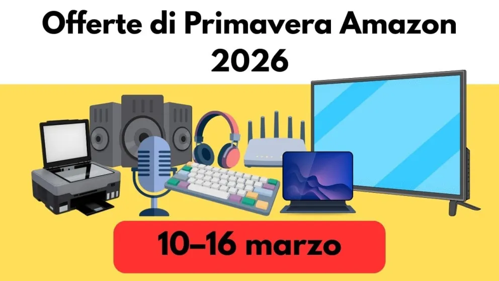 offerte di primavera amazon 2026