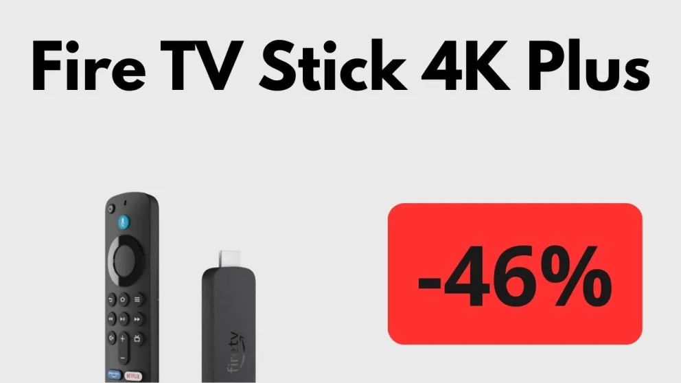 fire tv stick 4k plus in offerta