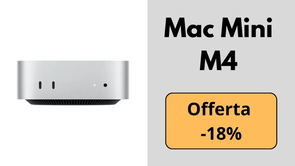 mac mini m4 in offerta