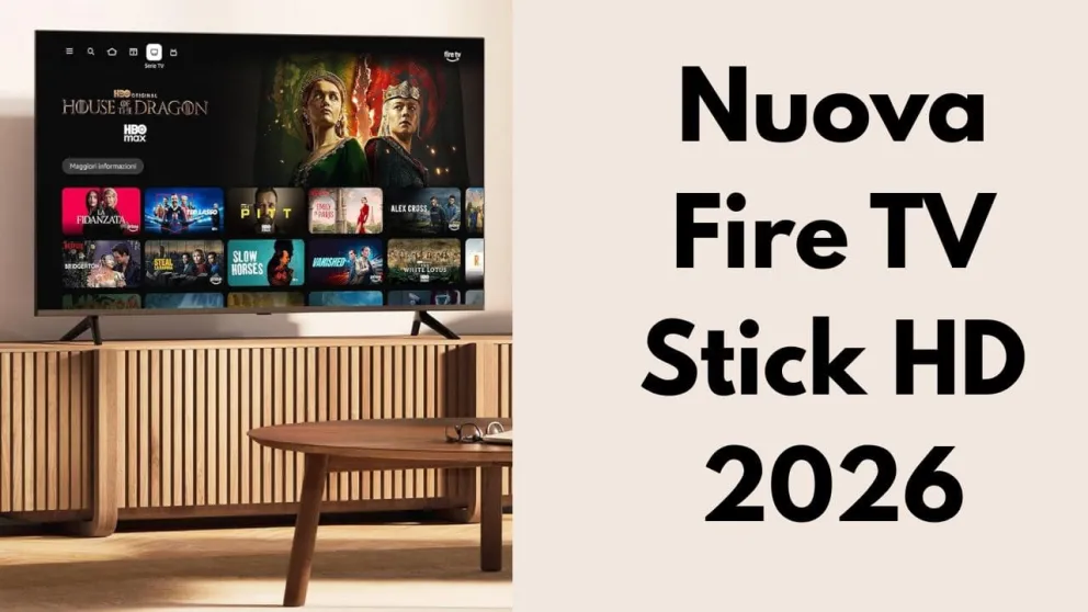 nuova amazon fire tv stick hd 2026