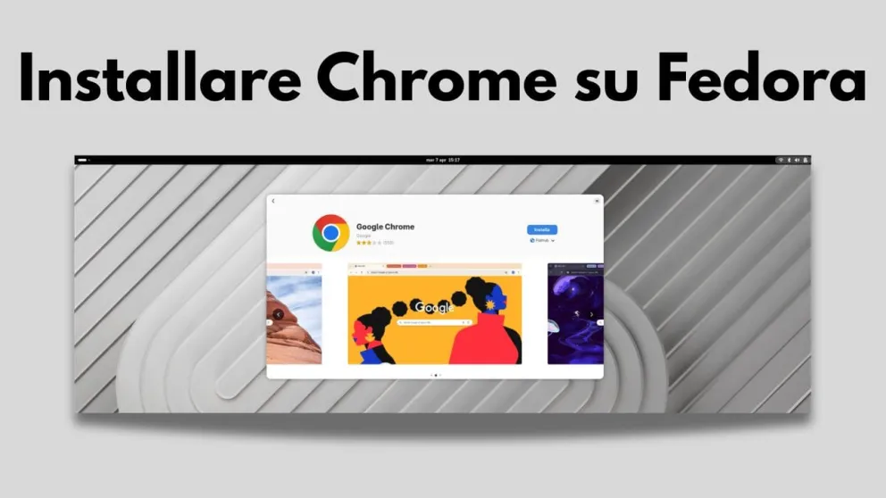 come installare chrome su fedora