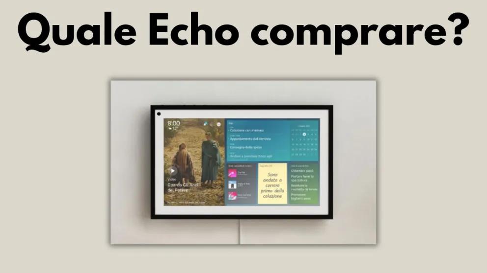 quale amazon echo scegliere