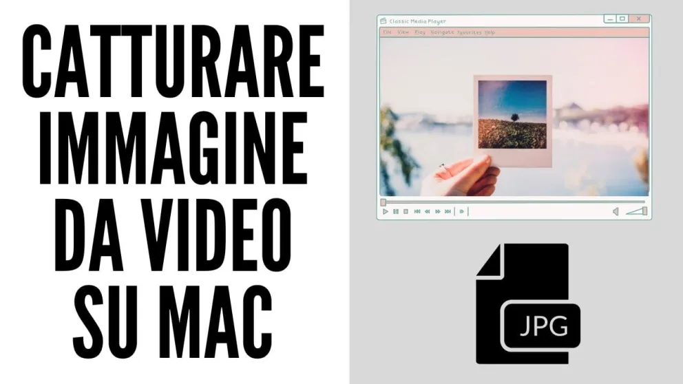 immagine da video mac
