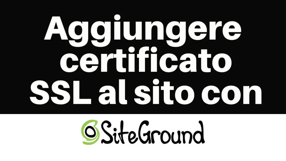 ssl siteground