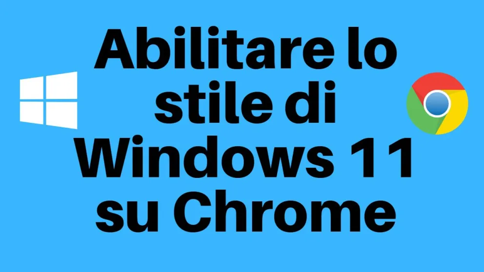 stile windows 11 chrome