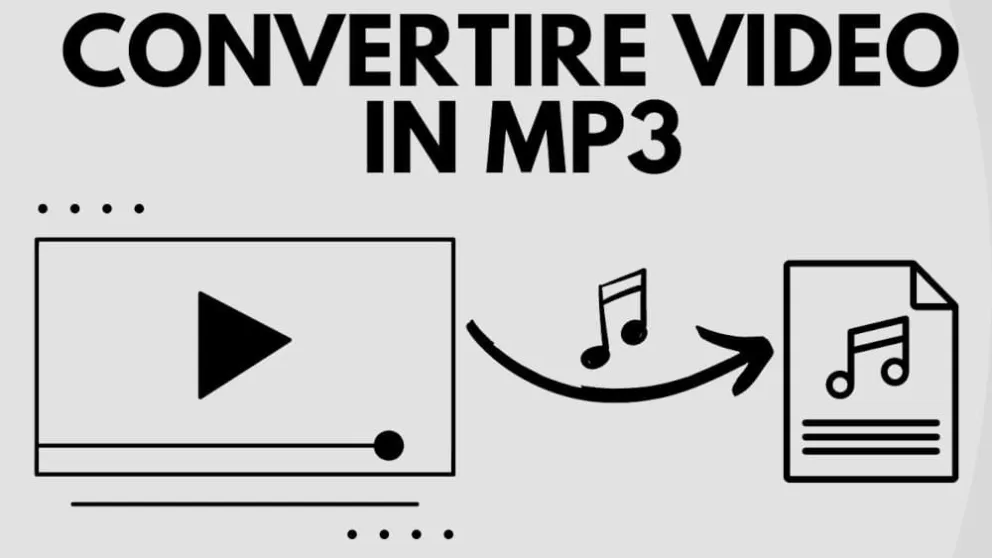 convertire video in mp3