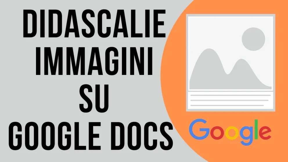 didascalie immagini google docs