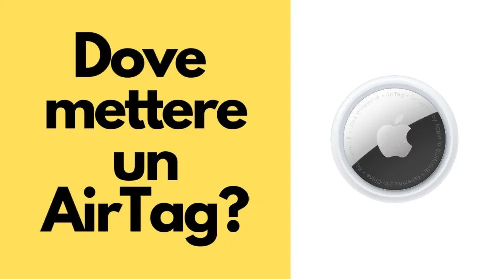 dove mettere airtag