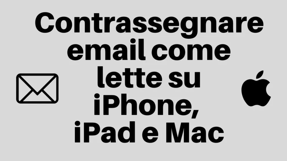 email lette ipad iphone mac
