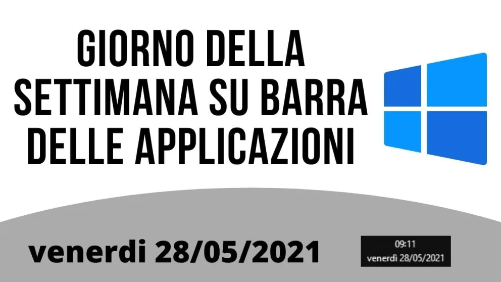 giorno data windows 10