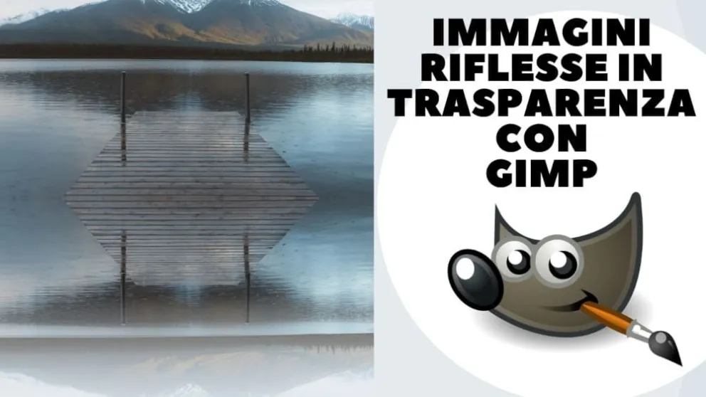 immagine riflessa gimp